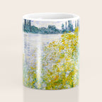 IÌle aux Fleurs near VeÌtheuil (1880) by Claude Monet Coffee Mug Gallery Image 4