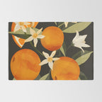 Oranges Botanical Art 1 Rug Gallery Image 2