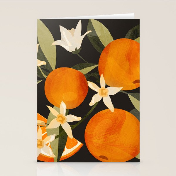 Oranges Botanical Art 1 Stationery Card Gallery Image 1