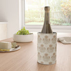 Marigold - faded terracotta and olive Wine Chiller Gallery Image 4
