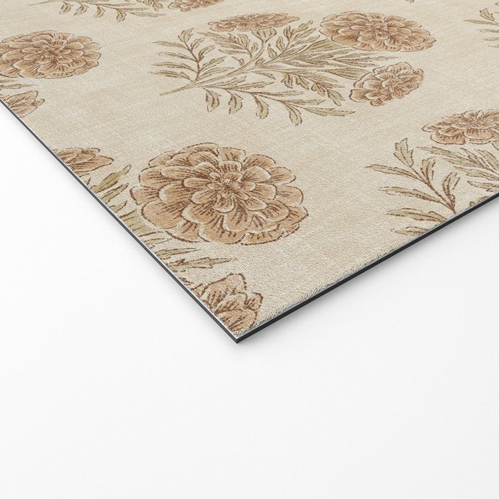 Marigold - faded terracotta and olive Welcome Mat Gallery Image 2