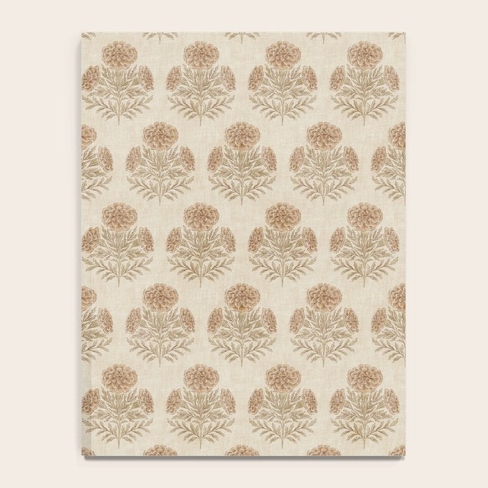Marigold - faded terracotta and olive Notebook Gallery Image 4