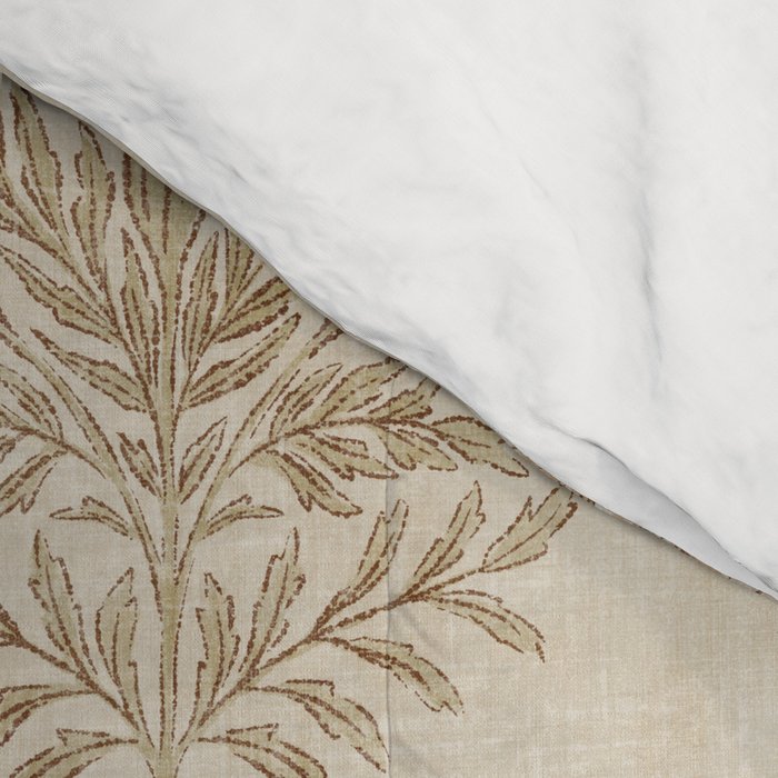 Marigold - faded terracotta and olive Comforter Gallery Image 4