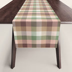 Timberland Gingham Plaid Cozy Heirloom Multi Table Runner Gallery Image 1