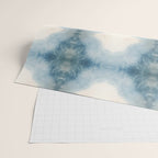 Shades of Light Blue Shibori Wrapping Paper Gallery Image 2
