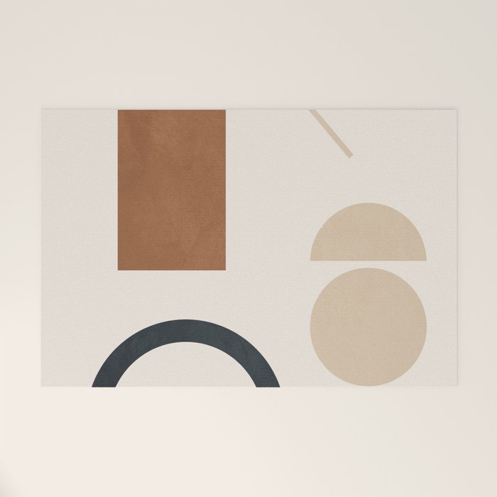 Geometric Modern Art 32 Welcome Mat Gallery Image 1