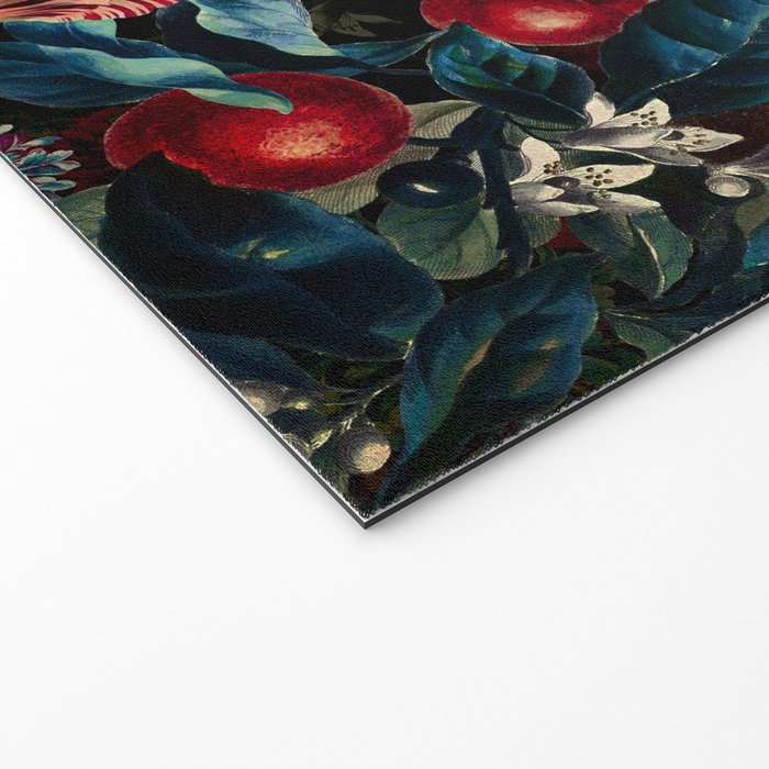 Botanical Night Garden II Welcome Mat Gallery Image 2