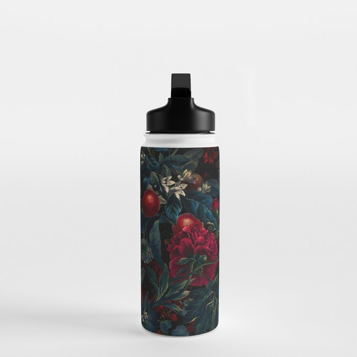 Botanical Night Garden II Water Bottle Gallery Image 3