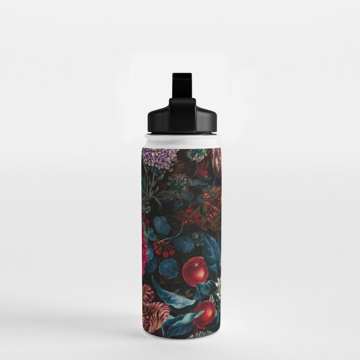 Botanical Night Garden II Water Bottle Gallery Image 2
