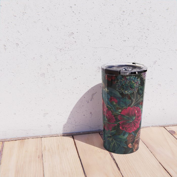 Botanical Night Garden II Travel Mug Gallery Image 4