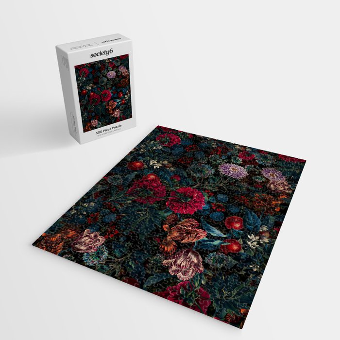 Botanical Night Garden II Jigsaw Puzzle Gallery Image 2