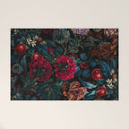 Botanical Night Garden II Welcome Mat Gallery Image 1
