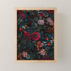 Botanical Night Garden II Mini Art Print Gallery Image 1