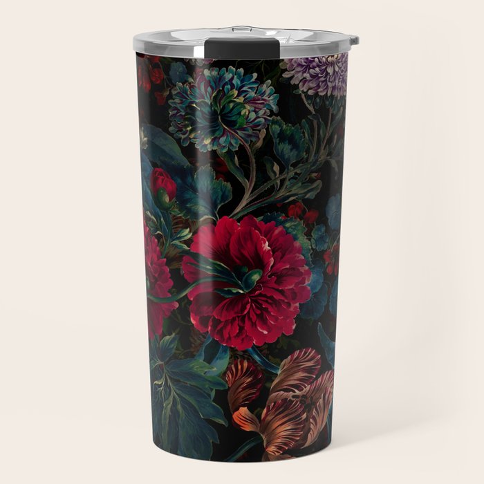 Botanical Night Garden II Travel Mug Gallery Image 1