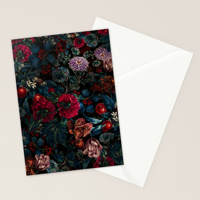 Botanical Night Garden II Stationery Card Gallery Image 2