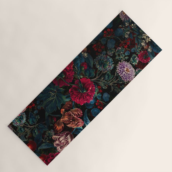 Botanical Night Garden II Yoga Mat Gallery Image 1