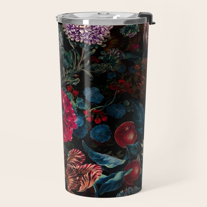 Botanical Night Garden II Travel Mug Gallery Image 2