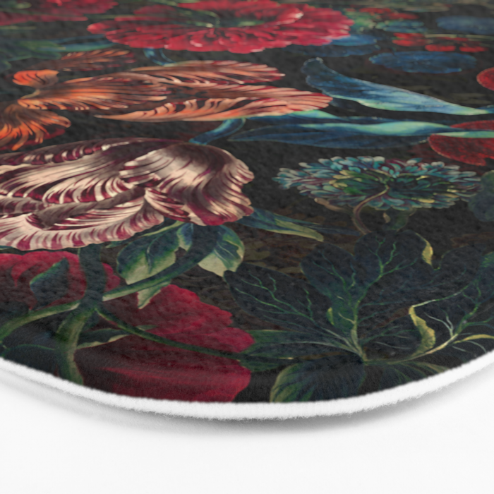 Botanical Night Garden II Bath Mat Gallery Image 3