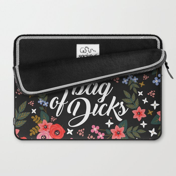 Eat A Bag Of Dicks, Funny Saying Laptop Sleeve Gallery Image 2
