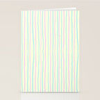 Cotton Candy Stripes Stationery Card Gallery Image 2