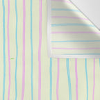 Cotton Candy Stripes Wall Tapestry Gallery Image 3
