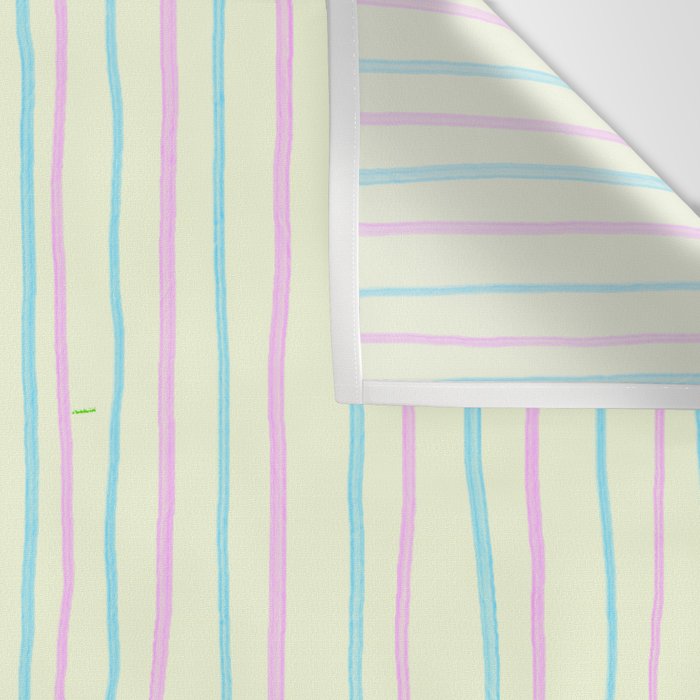 Cotton Candy Stripes Wall Tapestry Gallery Image 3