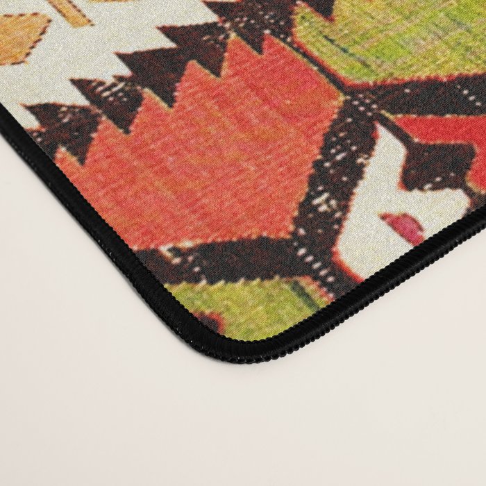 Hotamis  Antique Turkish Konya Turkmen Kilim Rug Print Desk Mat Gallery Image 4