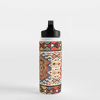 Hotamis  Antique Turkish Konya Turkmen Kilim Rug Print Water Bottle Gallery Image 3