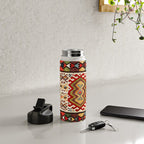 Hotamis  Antique Turkish Konya Turkmen Kilim Rug Print Water Bottle Gallery Image 4