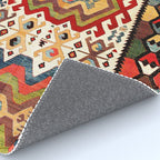 Hotamis  Antique Turkish Konya Turkmen Kilim Rug Print Rug Gallery Image 4