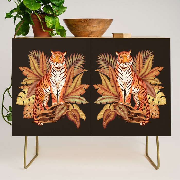Autumn Jungle Tiger Credenza Gallery Image 1