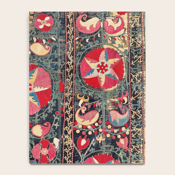 Lakai Suzani Shakhrisyabz Uzbekistan Embroidery Print Notebook Gallery Image 4