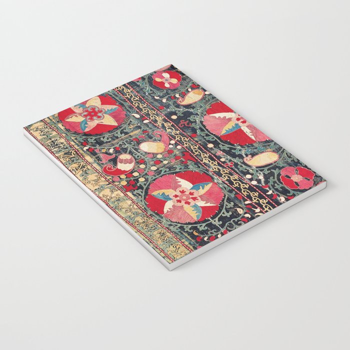 Lakai Suzani Shakhrisyabz Uzbekistan Embroidery Print Notebook Gallery Image 3