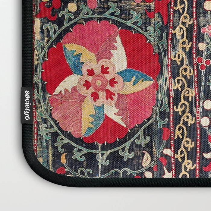 Lakai Suzani Shakhrisyabz Uzbekistan Embroidery Print Laptop Sleeve Gallery Image 3