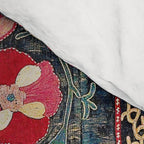 Lakai Suzani Shakhrisyabz Uzbekistan Embroidery Print Comforter Gallery Image 4