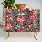 Lakai Suzani Shakhrisyabz Uzbekistan Embroidery Print Credenza Gallery Image 1