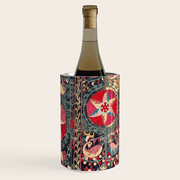 Lakai Suzani Shakhrisyabz Uzbekistan Embroidery Print Wine Chiller Gallery Image 3