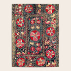 Lakai Suzani Shakhrisyabz Uzbekistan Embroidery Print Poster Gallery Image 4