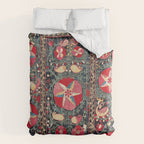 Lakai Suzani Shakhrisyabz Uzbekistan Embroidery Print Comforter Gallery Image 6