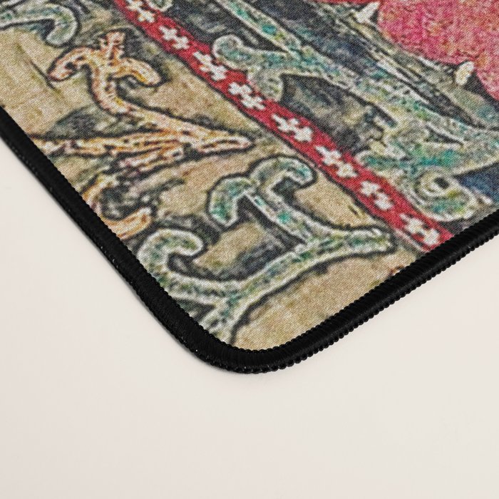 Lakai Suzani Shakhrisyabz Uzbekistan Embroidery Print Desk Mat Gallery Image 4