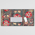 Lakai Suzani Shakhrisyabz Uzbekistan Embroidery Print Desk Mat Gallery Image 1