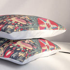 Lakai Suzani Shakhrisyabz Uzbekistan Embroidery Print Pillow Sham Gallery Image 3
