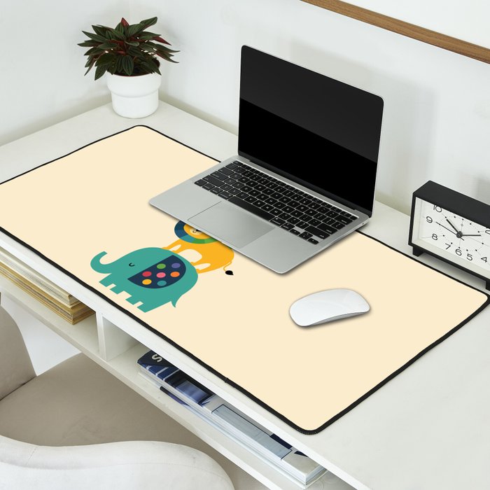 Rainbow Safari Desk Mat Gallery Image 2