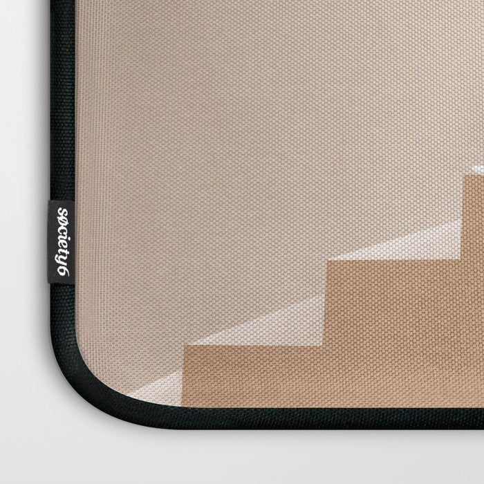Girl Thinking on a Stairway Laptop Sleeve Gallery Image 3