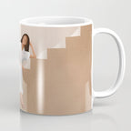 Girl Thinking on a Stairway Coffee Mug Gallery Image 1