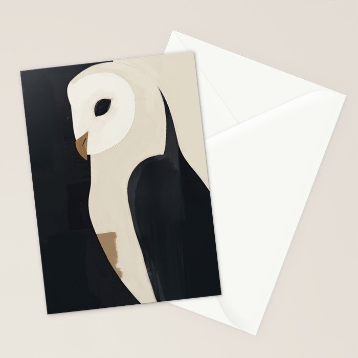 The Owl Stationery Card Gallery Image 2