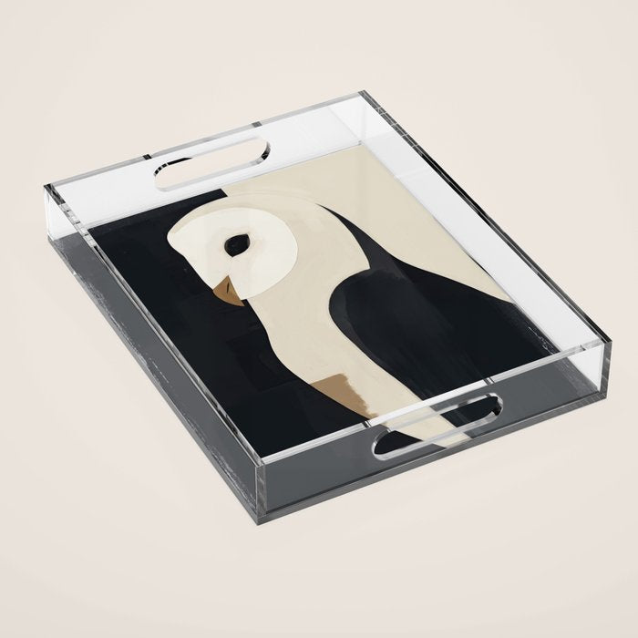 The Owl Acrylic Tray Gallery Image 1