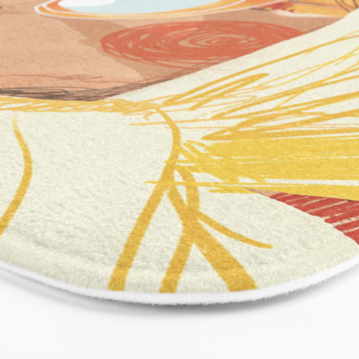 Sunny Lady Bath Mat Gallery Image 3