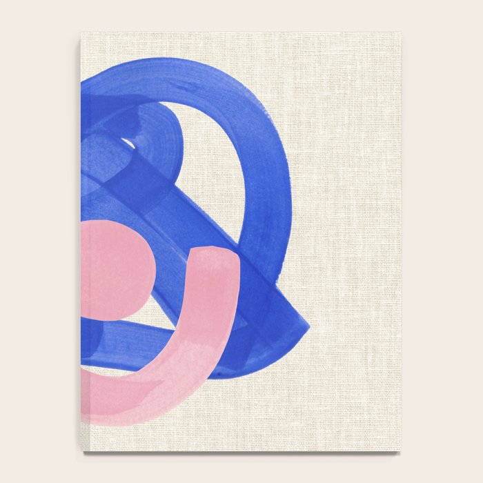 Pink And Blue Round Orbit Notebook Gallery Image 4