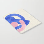 Pink And Blue Round Orbit Notebook Gallery Image 2
